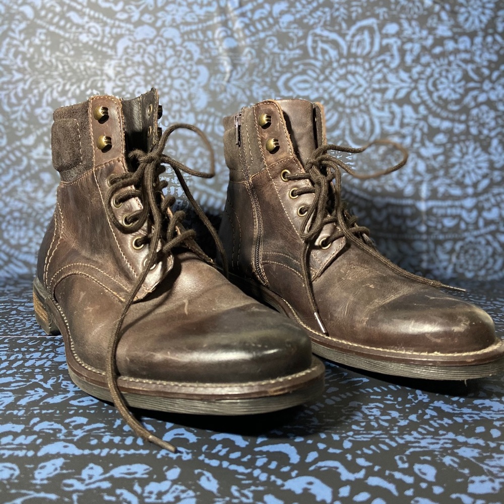 N/A|BROWN BOOTS|LEATHER SHOES|ANKLE BOOT